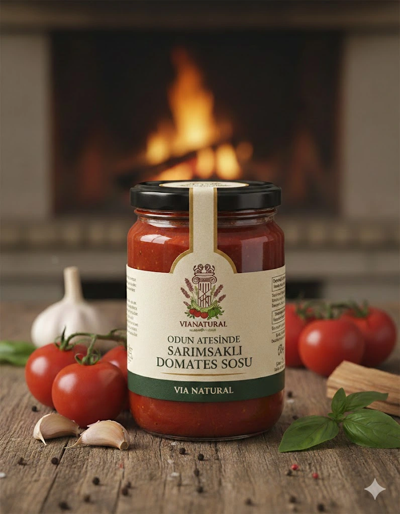 Sarımsaklı Domates Sosu